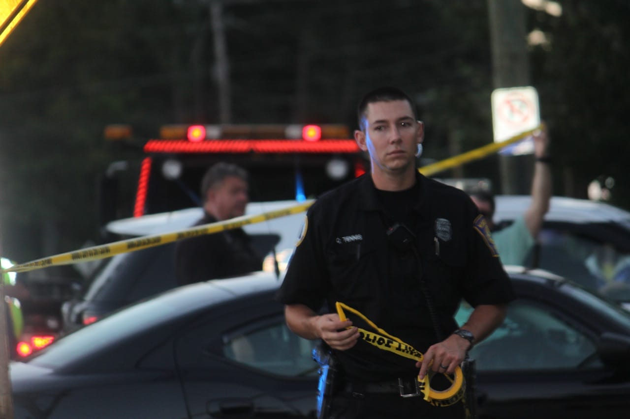 Crash on Kennard Street after I-93 chase; 3 in custody