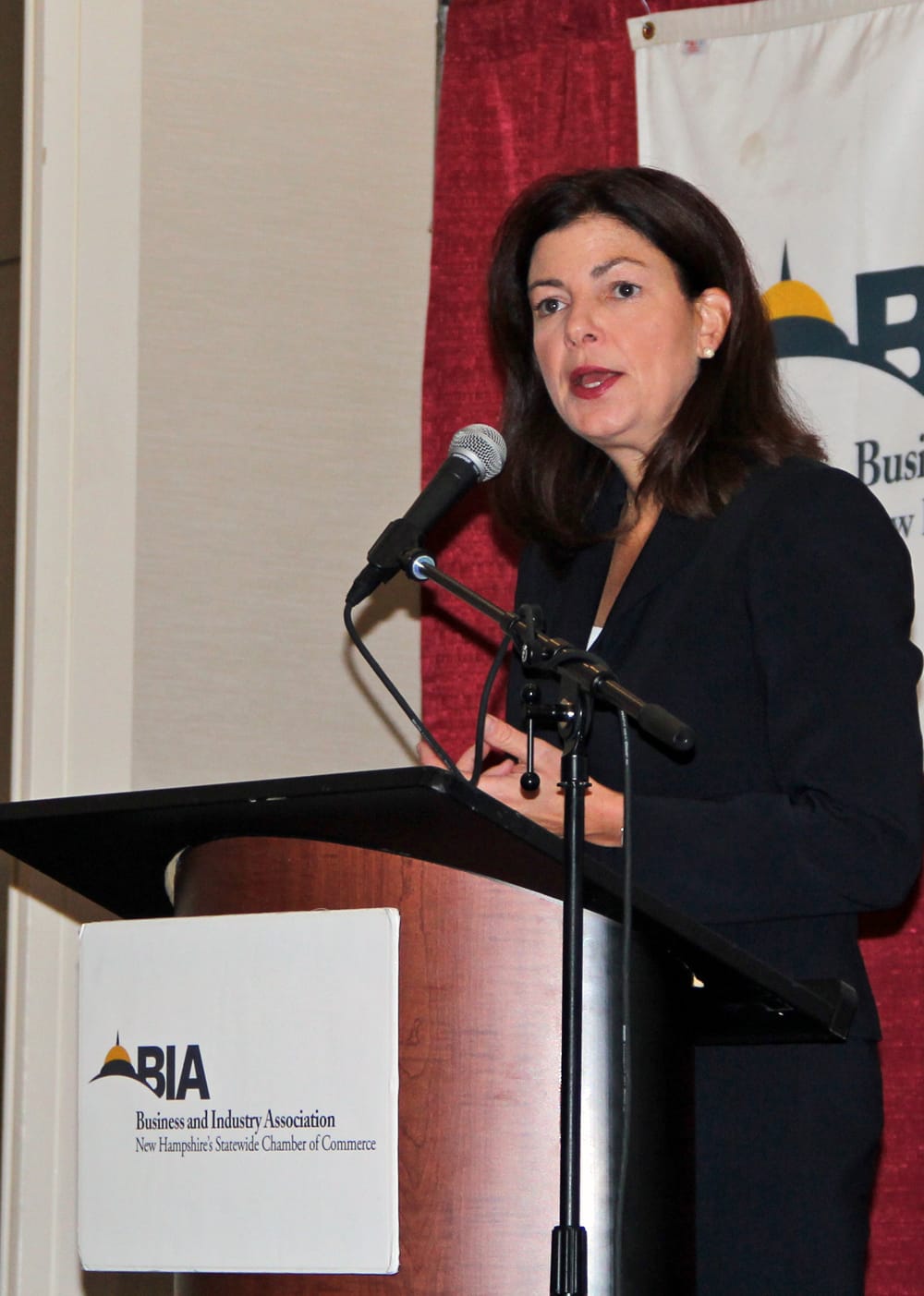 U.S. Sen. Kelly Ayotte addressed summit attendees.