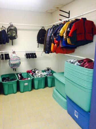 Donation have begun pouring in for district students in need of warm clothing, shoes and other essentials.