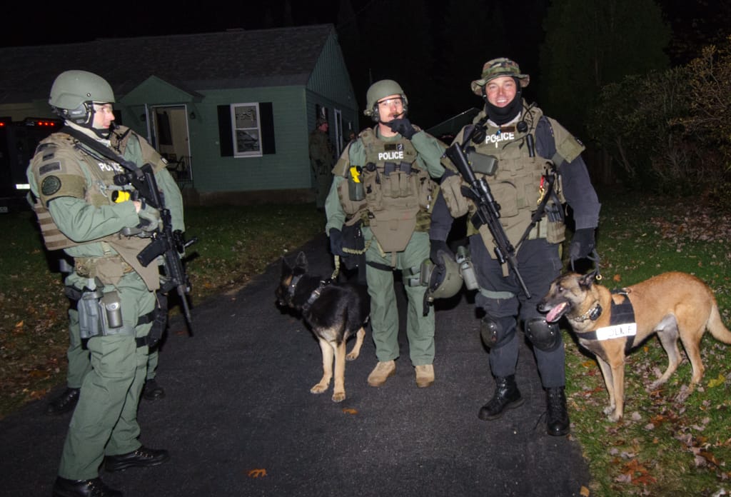 Manchester SWAT standoff ends with self-inflicted fatal gunshot