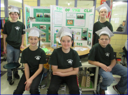 Hillside's FIRST Lego League team at NH/VT championships.