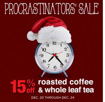 12 Days of Gifting and a Procrastinator’s Sale at A&E Roastery