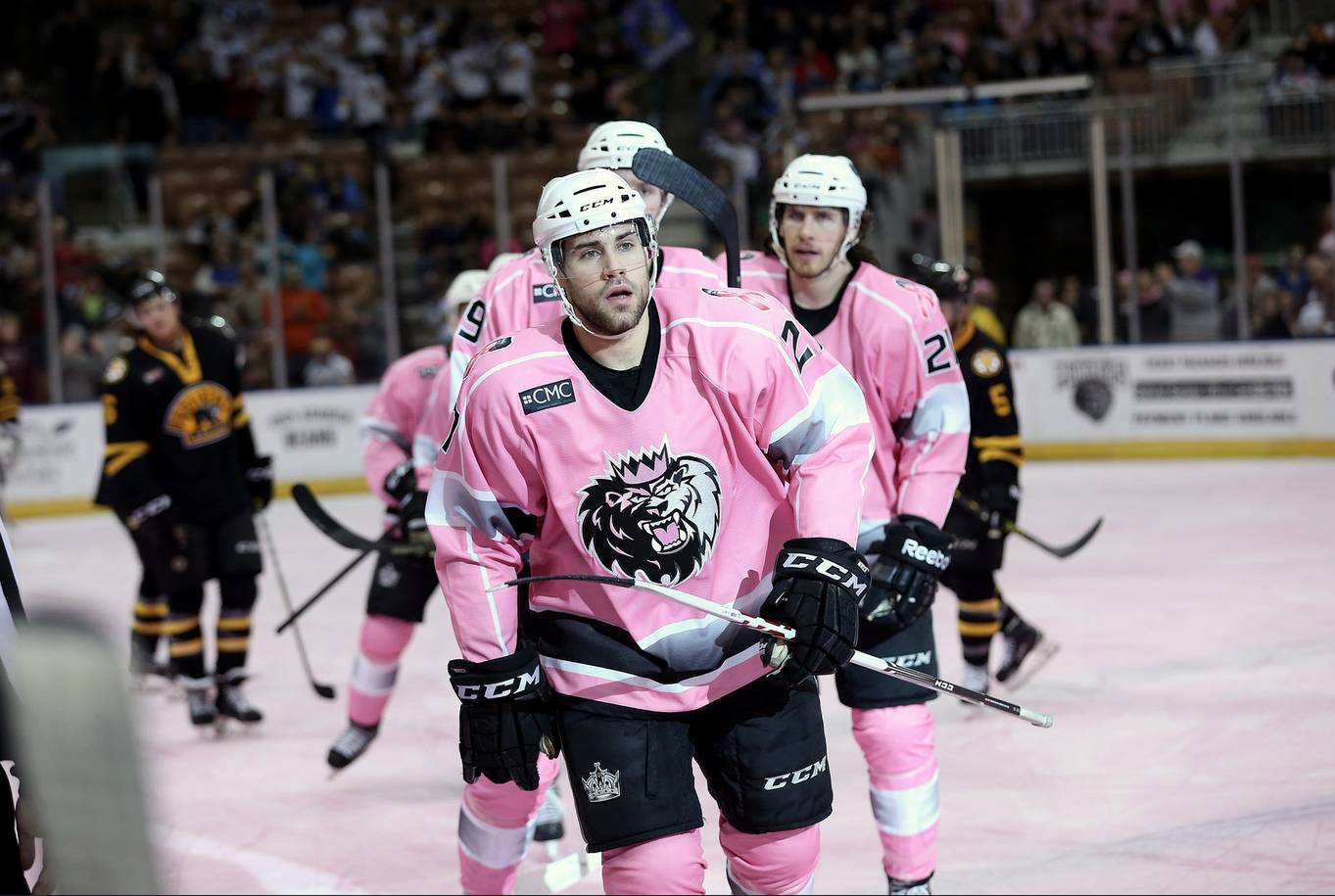 Monarchs ‘in the Pink,’ beat Bruins, 3-1