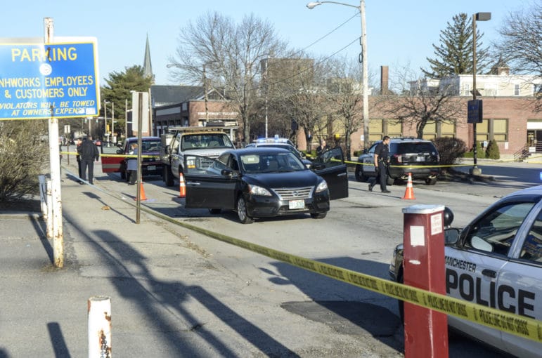 Police are investigating a shooting on Hanover Street Thursday morning.