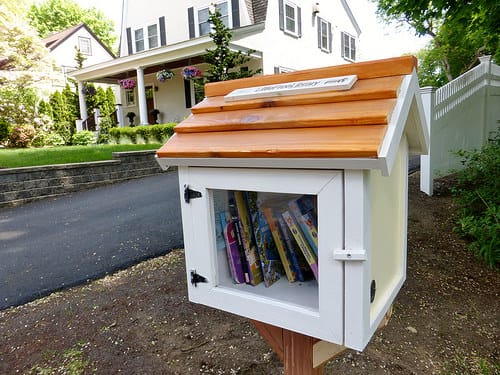 Book boxes can come in lots of shapes and sizes.