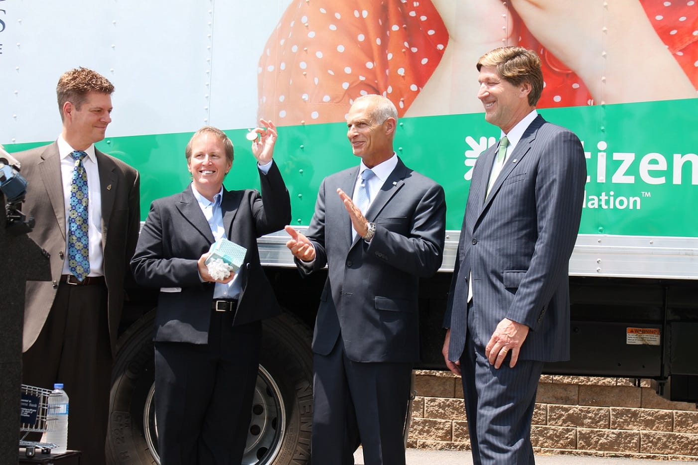 Refrigerated box truck: Gift that will keep on giving for NH Food Bank