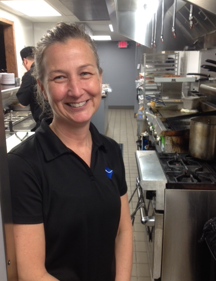 Keri Laman, owner of Waterworks Cafe and Bayona Cafe