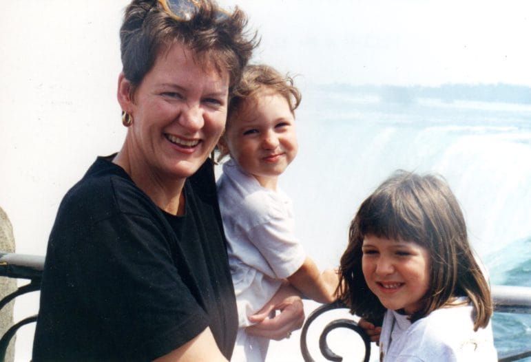 Me and the girls in the great outdoors.