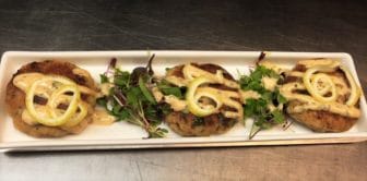 F_ Crab cakes