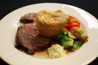 Roast Beef and Yorkshire Pudding