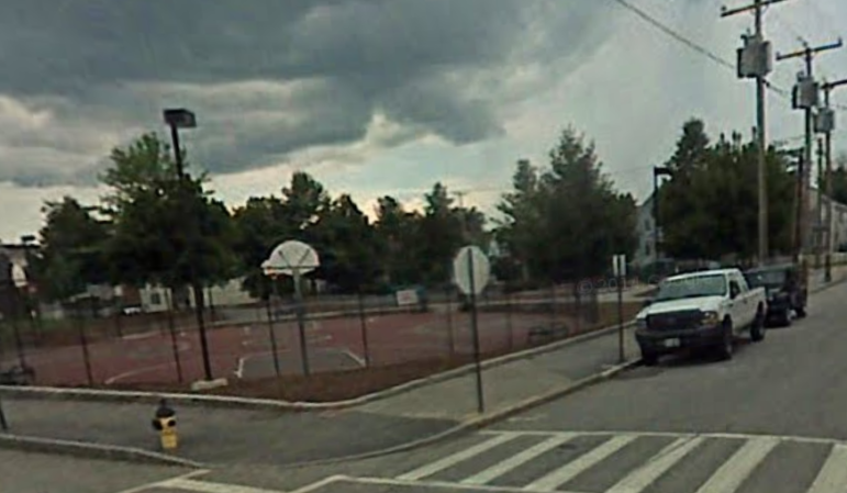 Corner of Laurel and Lincoln streets.