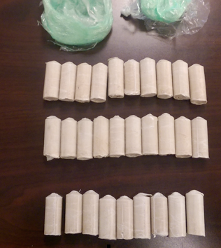 Heroin confiscated during Oct. 27 traffic stop by MPD.