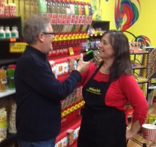 Mike Morin pops some interesting questions in Michelle Holbrook's direction.