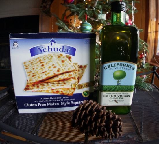 crackers and oil
