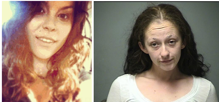 Wanted: Julie Lambert, left, and Amanda Gurley, for conspiracy to commit robbery.
