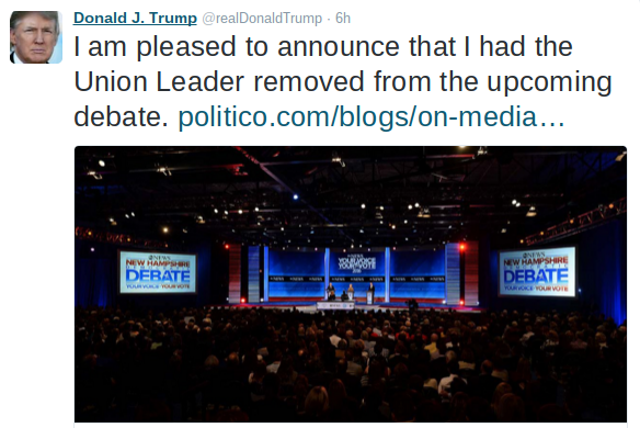 Via @realdonaldtrump on Twitter.