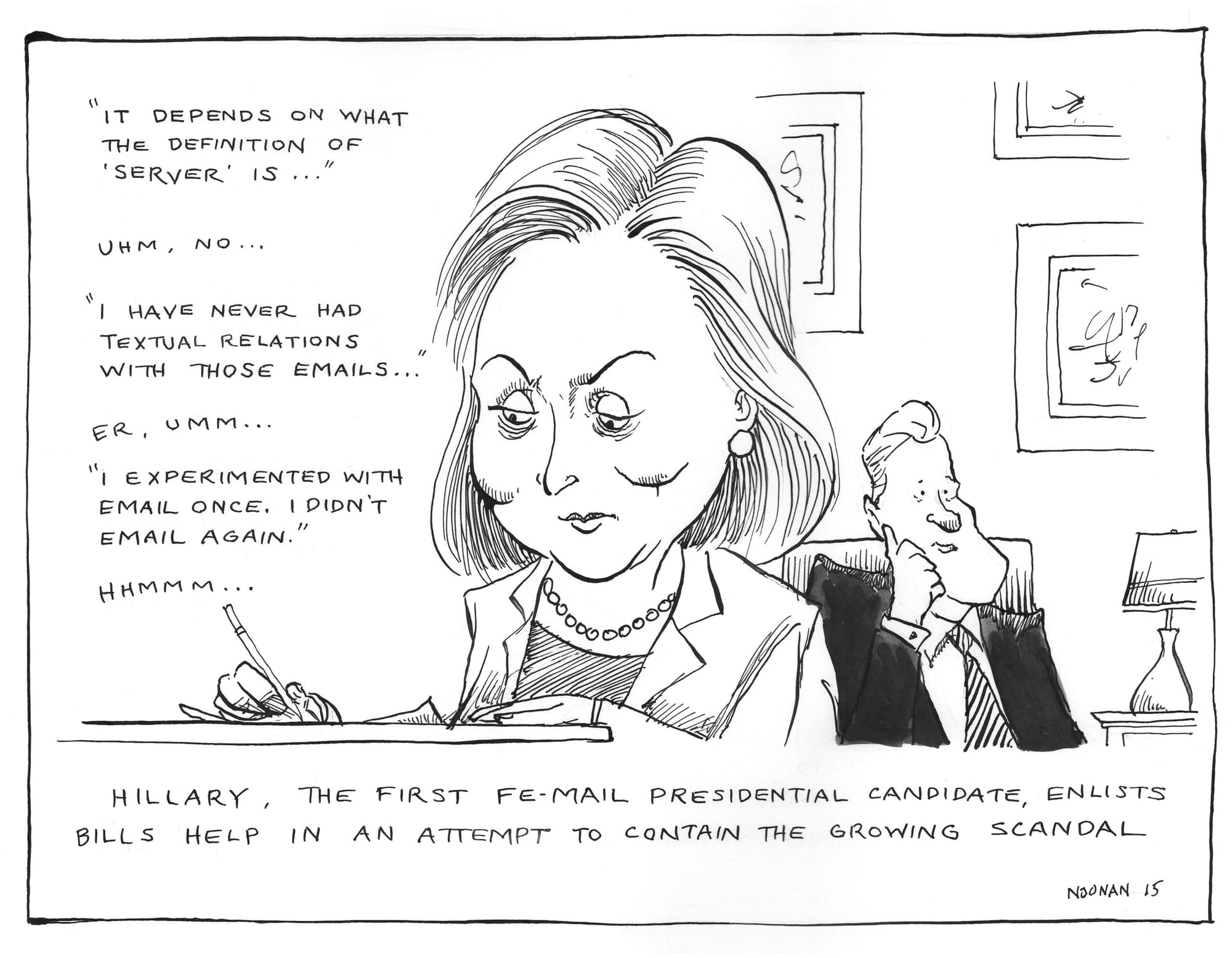 Our first F-Email President