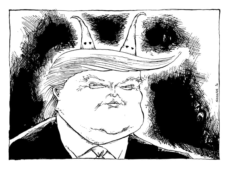 ‘The devilish hoods of racism’