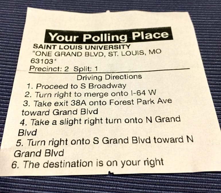 In the case of a misguided voter, the Poll Pad can send polling place directions directly to a smartphone, or print them out.