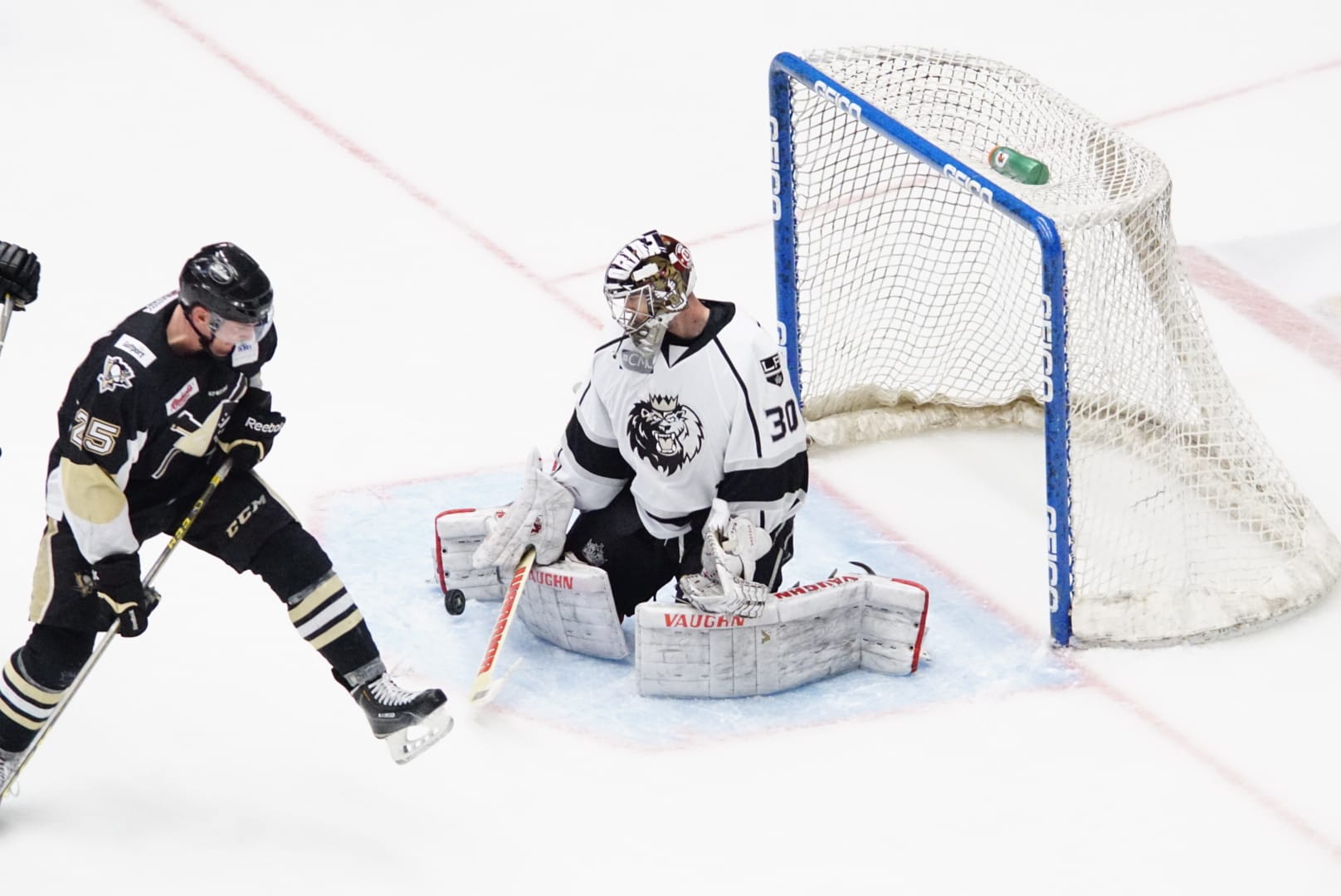 Monarchs Nailed Down in Wheeling, 2-1
