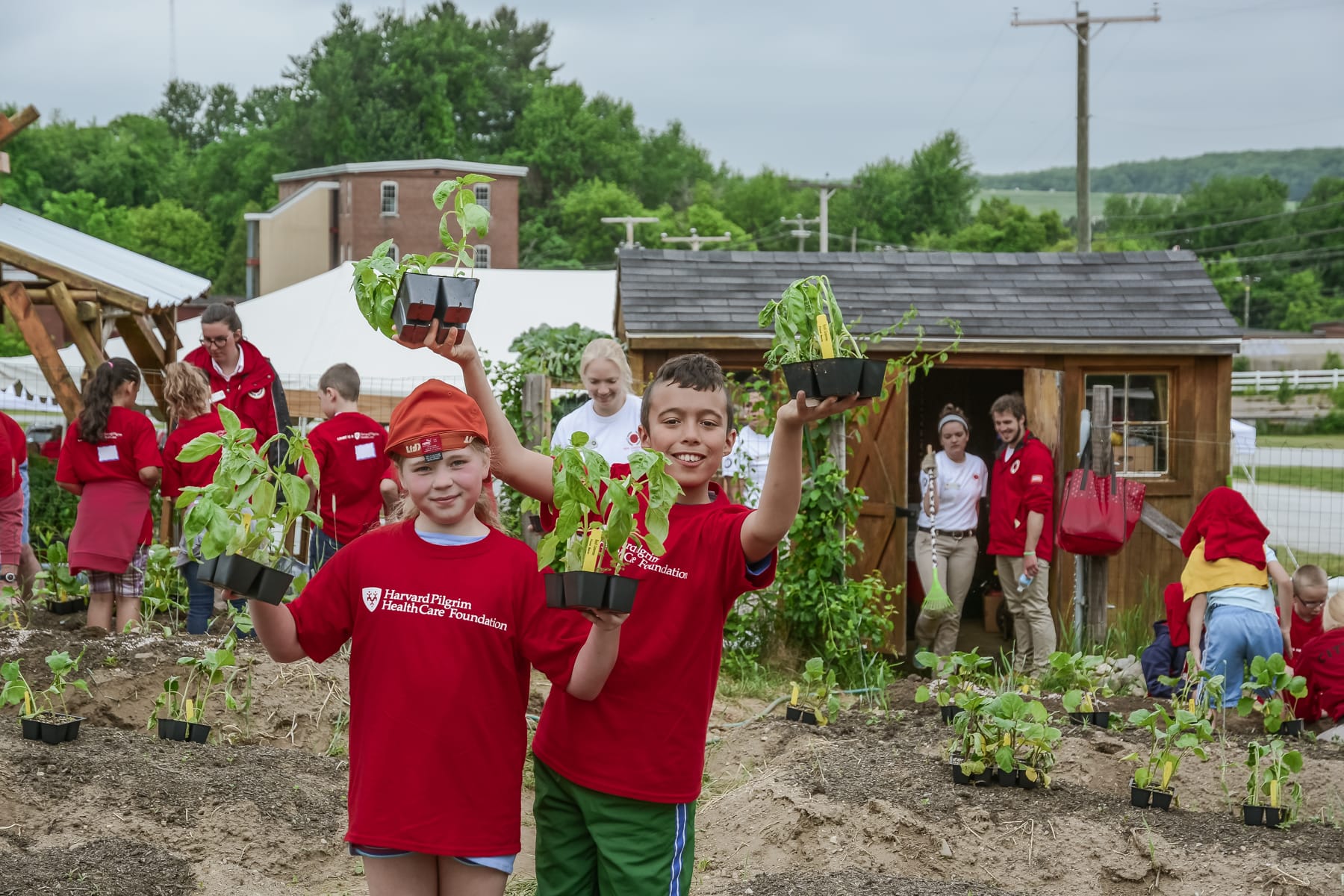 Community in bloom: Harvard Pilgrim Health Day of Service