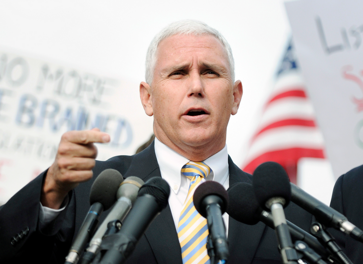 Pence kicks off 3-day campaign tour with Labor Day picnics and barbecues