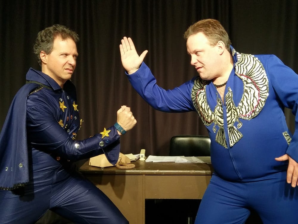 Elvis Has Left The Building! A Dinner Theatre Presentation by The Majestic Theatre
