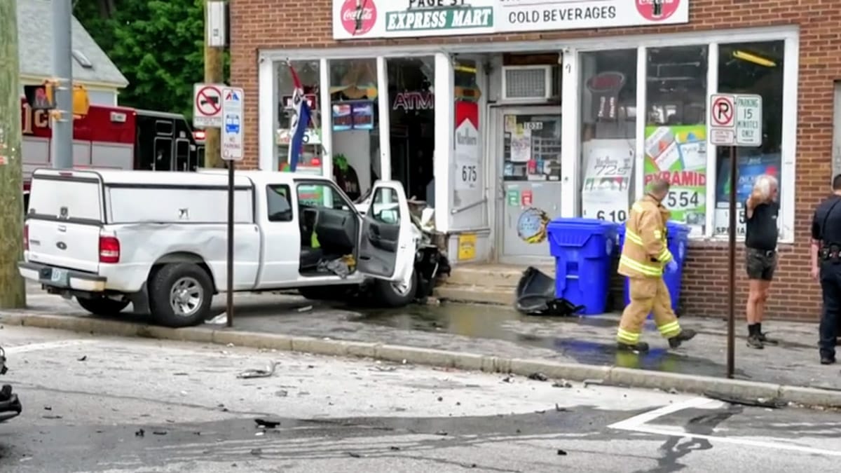 1 dead after truck crashes into Page Street Market