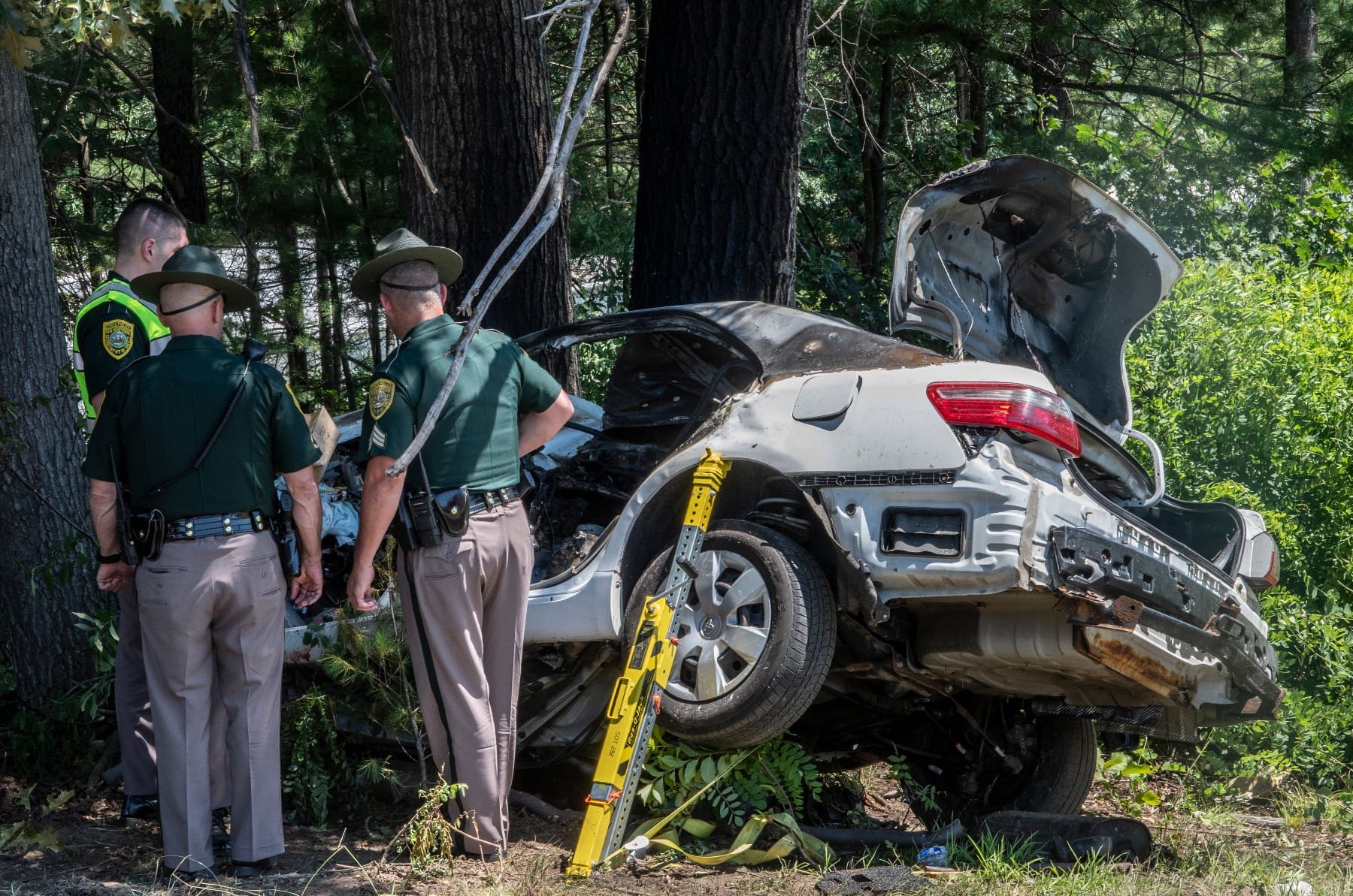 1 dead following fiery crash on the Everett Turnpike