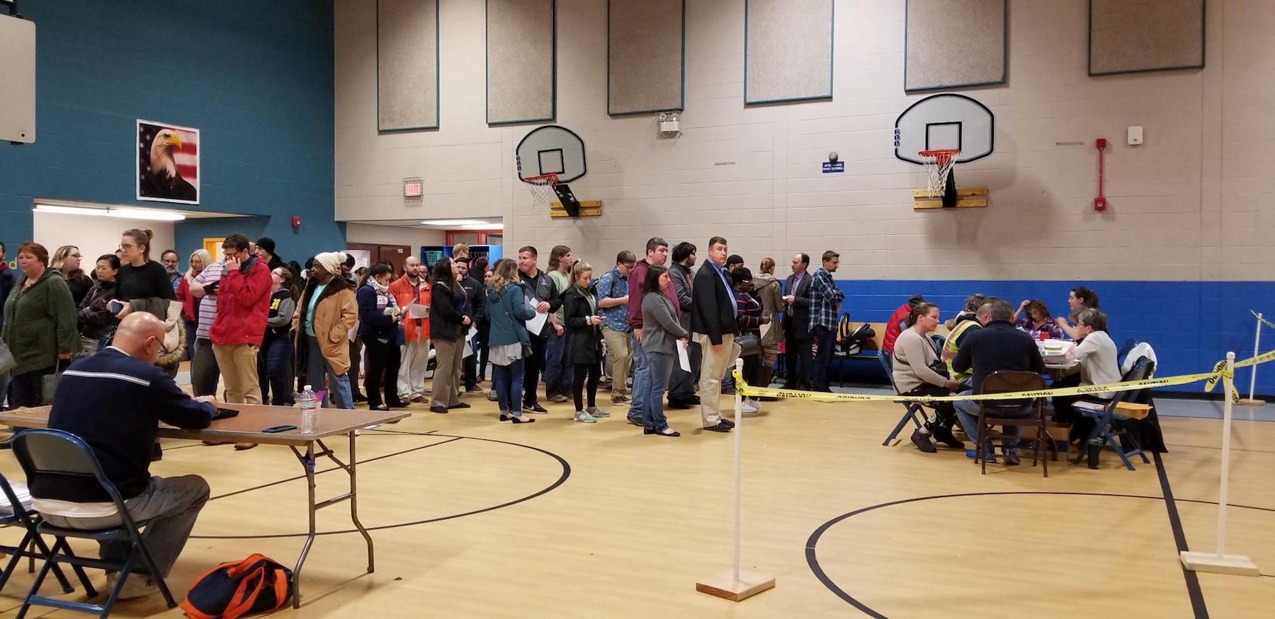 Strong turnout, high voter registration across the city for midterm election