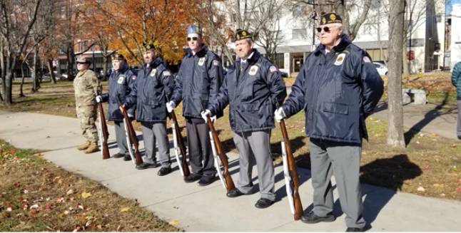 Manchester commemorates Veterans Day