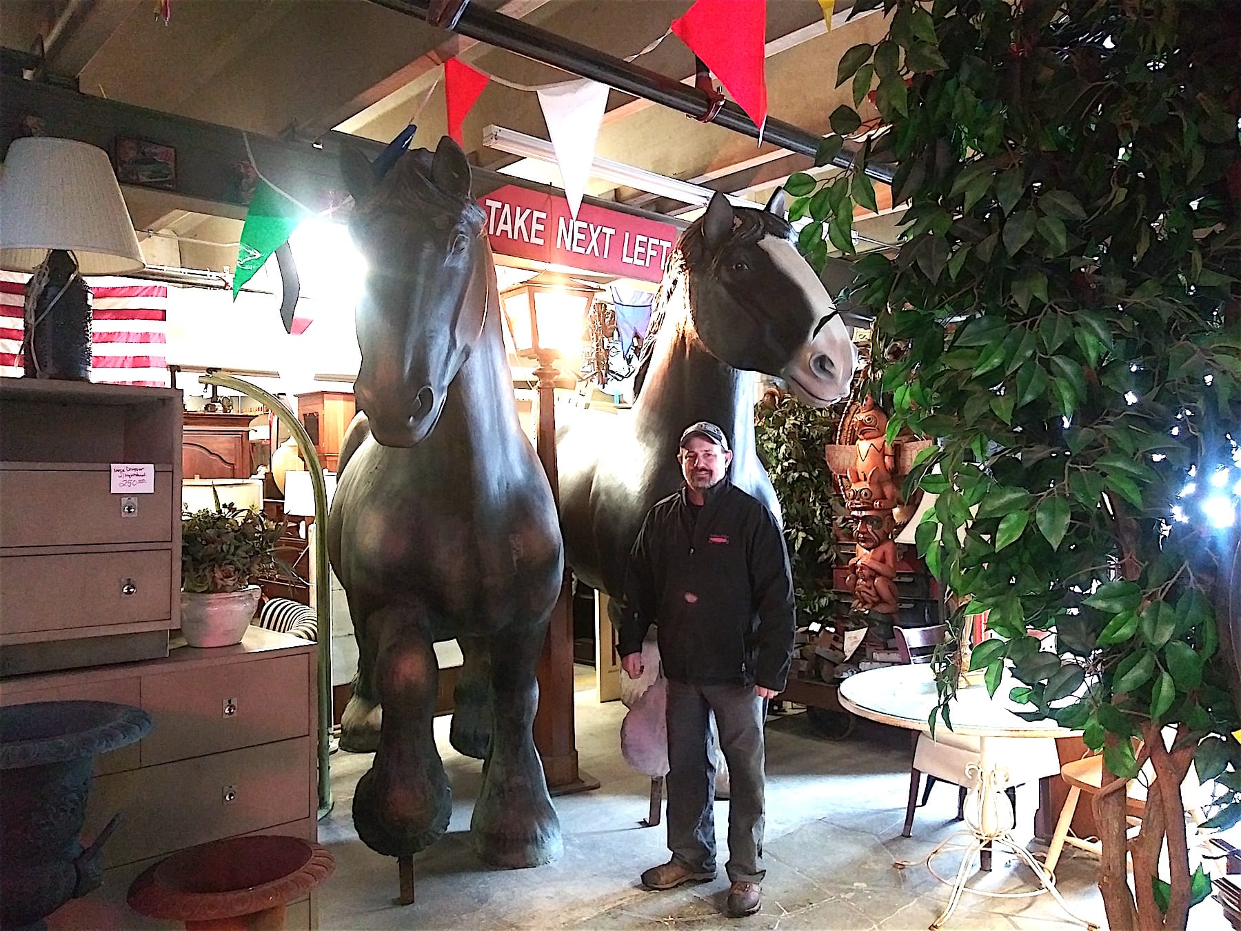It’s Déjà Vu all over again at this shop for outrageous oddities and extravagant finds
