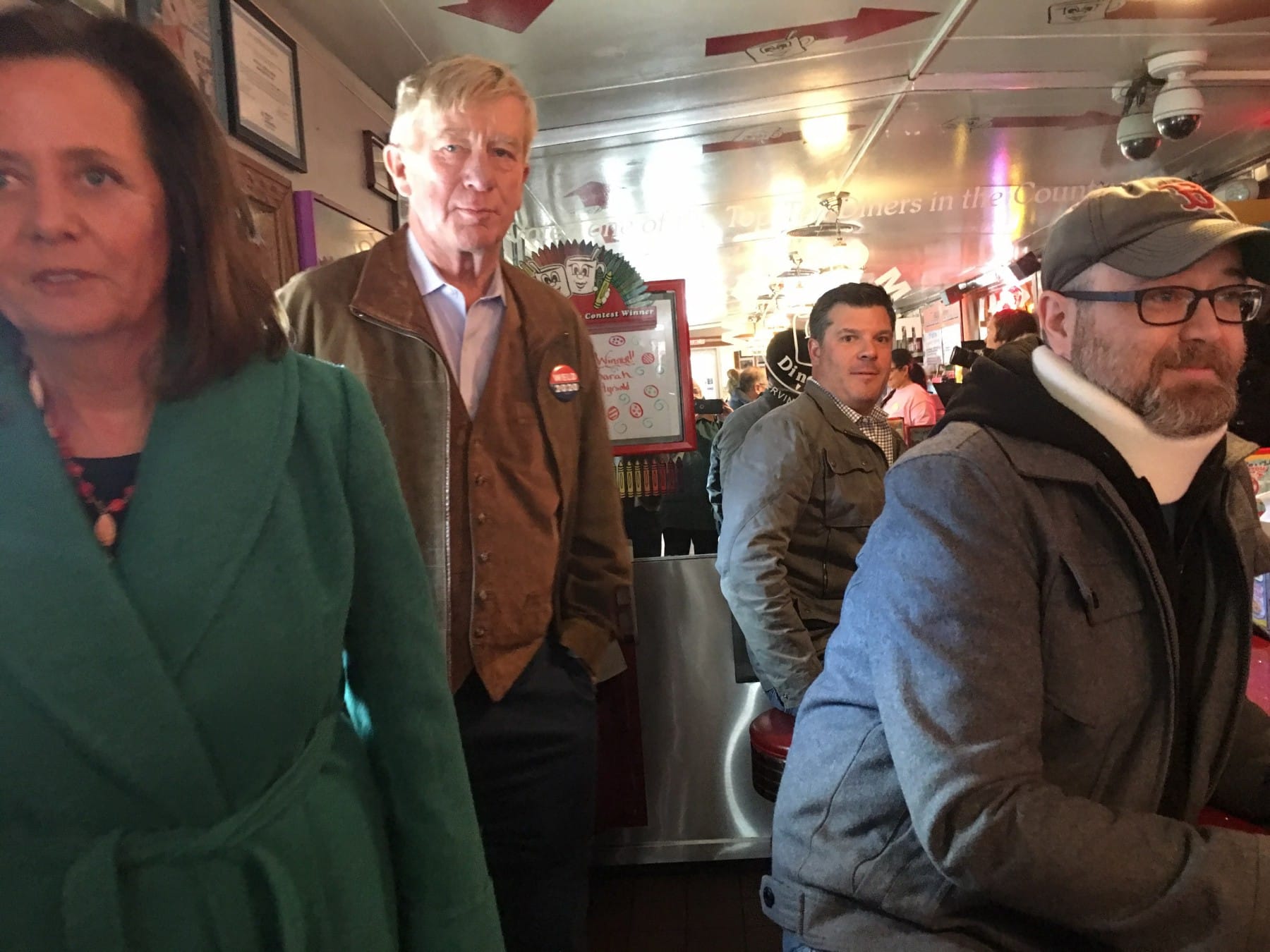 The only GOP candidate opposing Trump so far makes it official at – where else – The Red Arrow