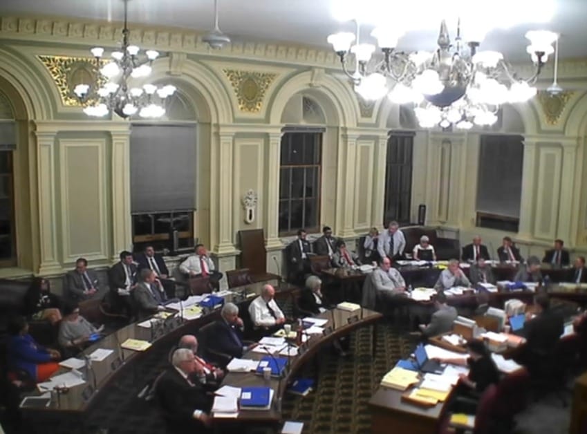 Working until midnight, Senate approves $13.33 billion budget