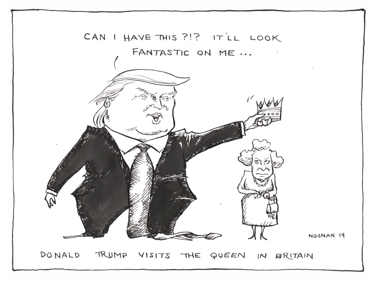 NH Primary 2020: The return of Peter Noonan’s ‘Drawn and Quartered’ editorial cartoons