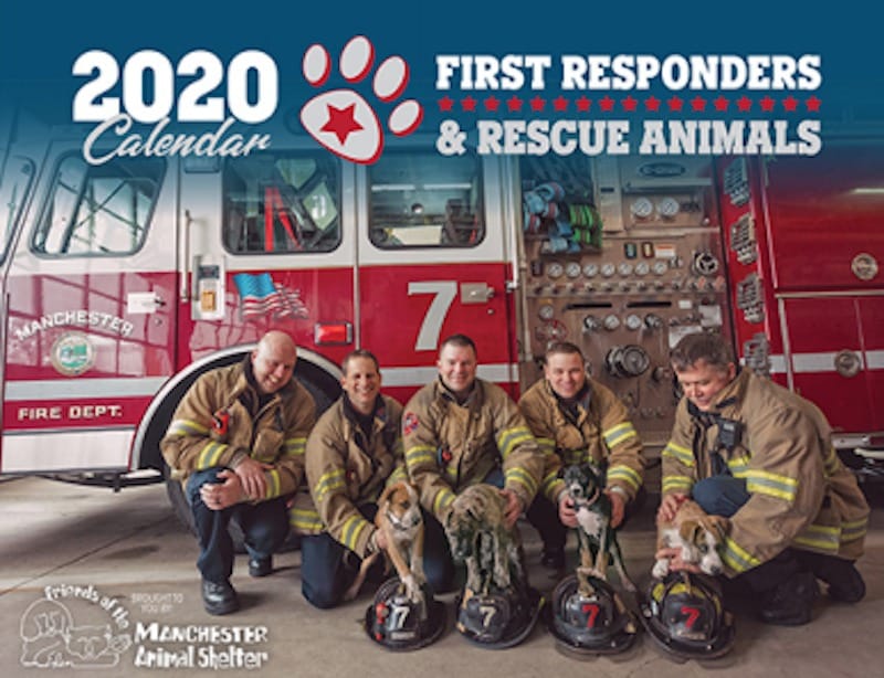 Get your 2020 First Responders and Rescue Animals Charity Calendar