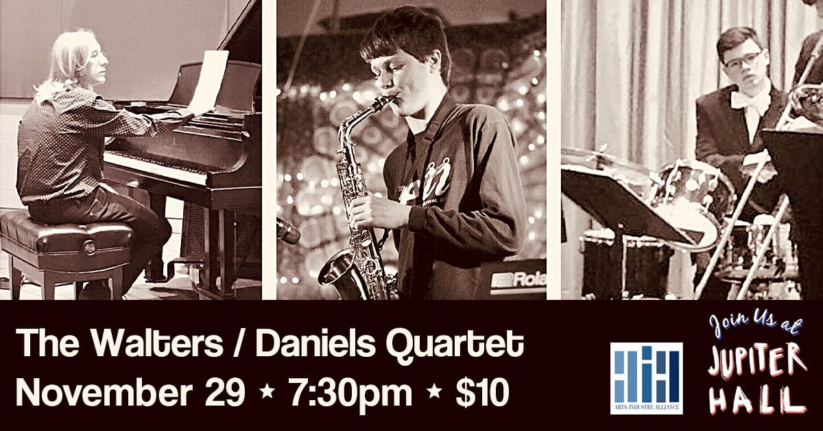 Nov. 29: Jupiter Hall presents The Walters Daniel Quartet Jazz & Groove Series