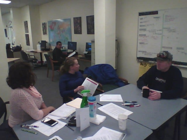 The calming and productive environment of Granite Pathways clubhouse