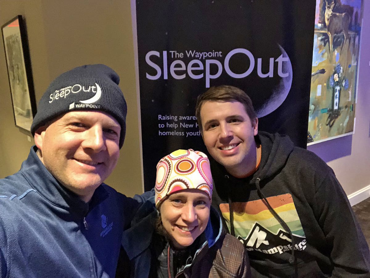 Waypoint SleepOut 2020: Confronting youth homelessness in NH