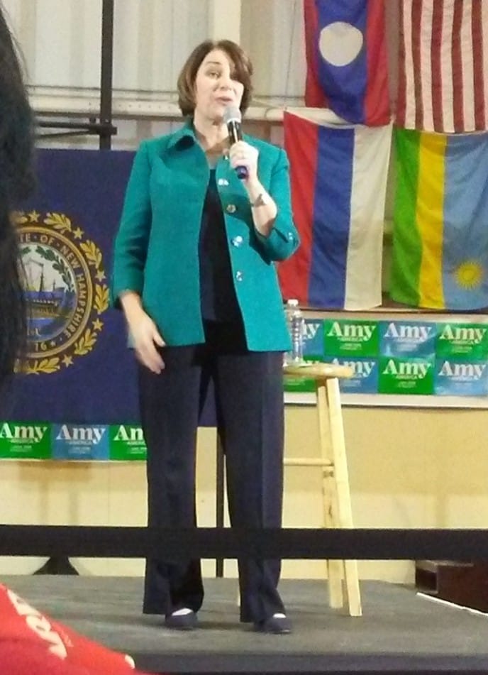 Klobuchar comes out swinging in NH Primary’s home stretch