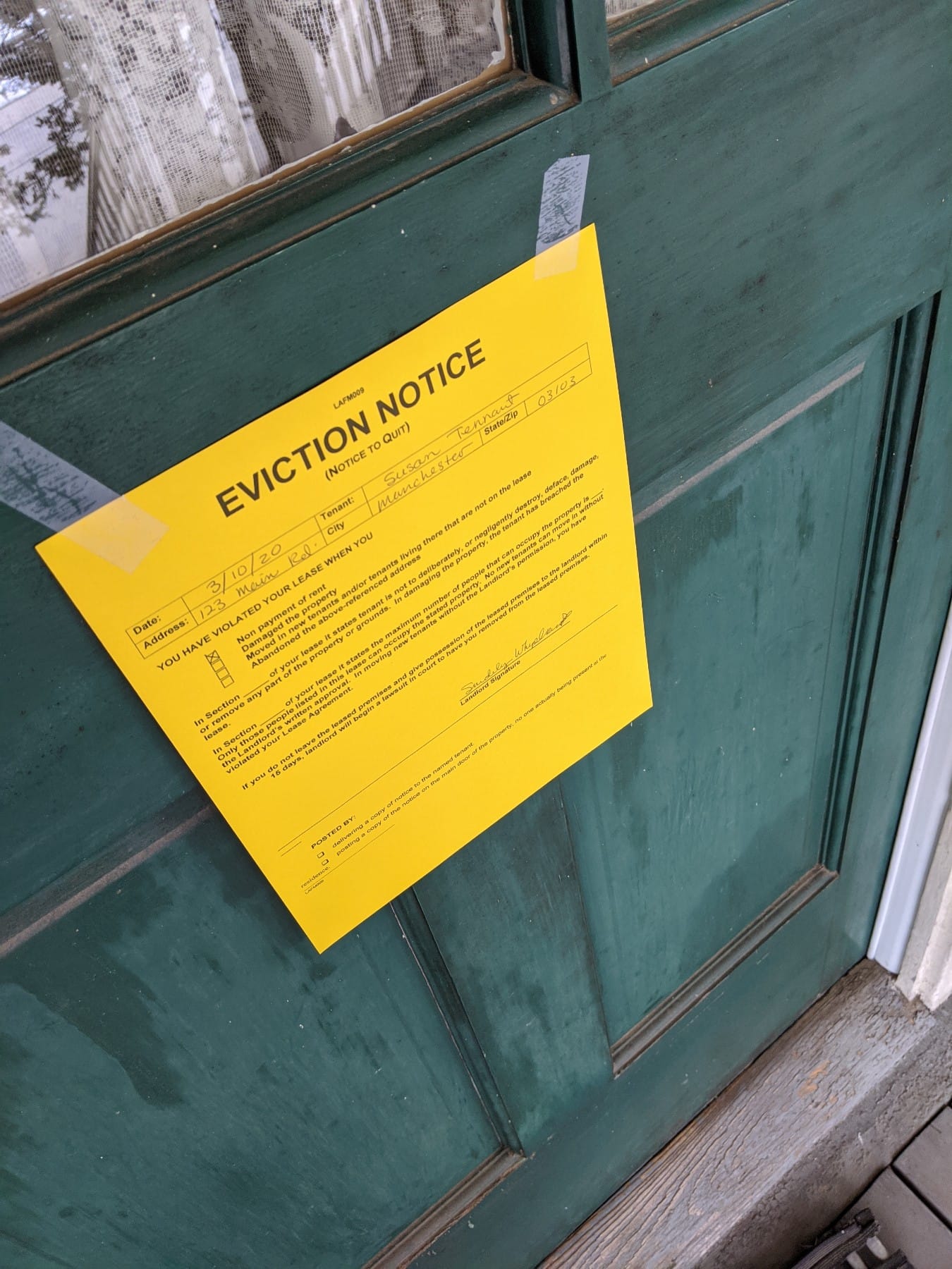 Emergency eviction order a temporary fix for economic fallout from COVID-19