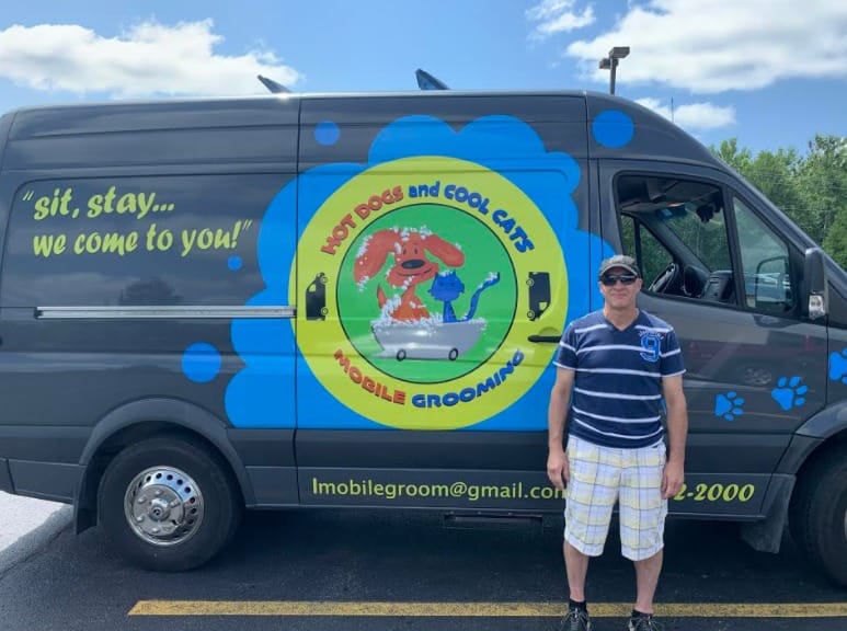 Going mobile: Hot Dogs and Cool Cats LLC, alternative doggy (or cat) grooming during COVID19