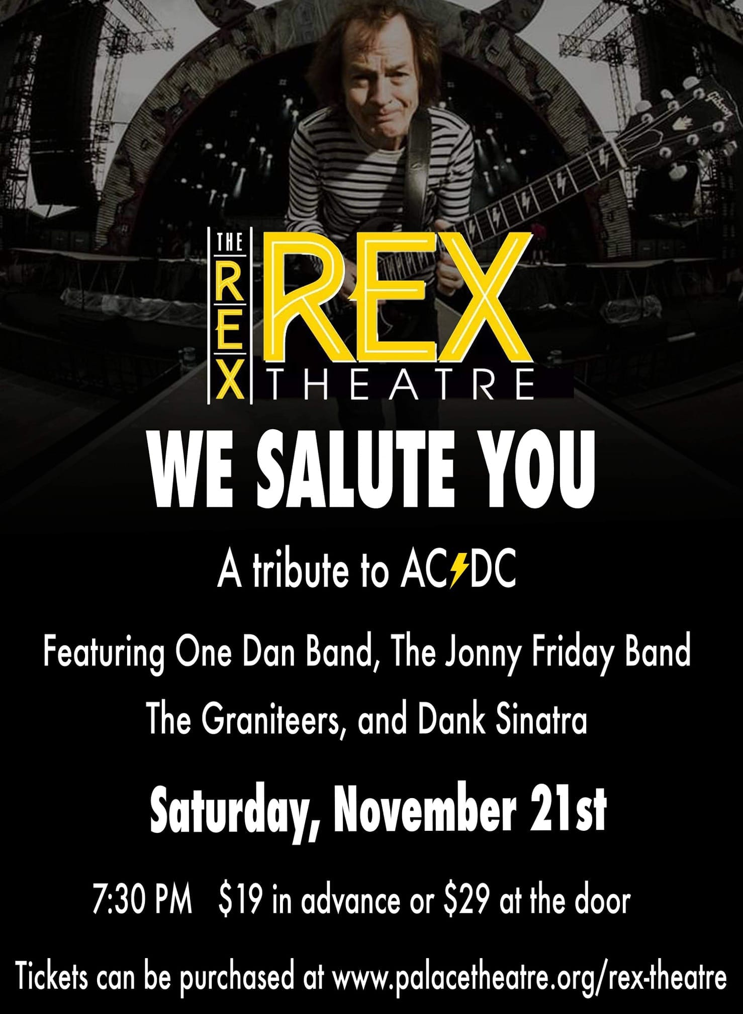 Nov. 21 at The Rex: AC/DC (and fans), We Salute You
