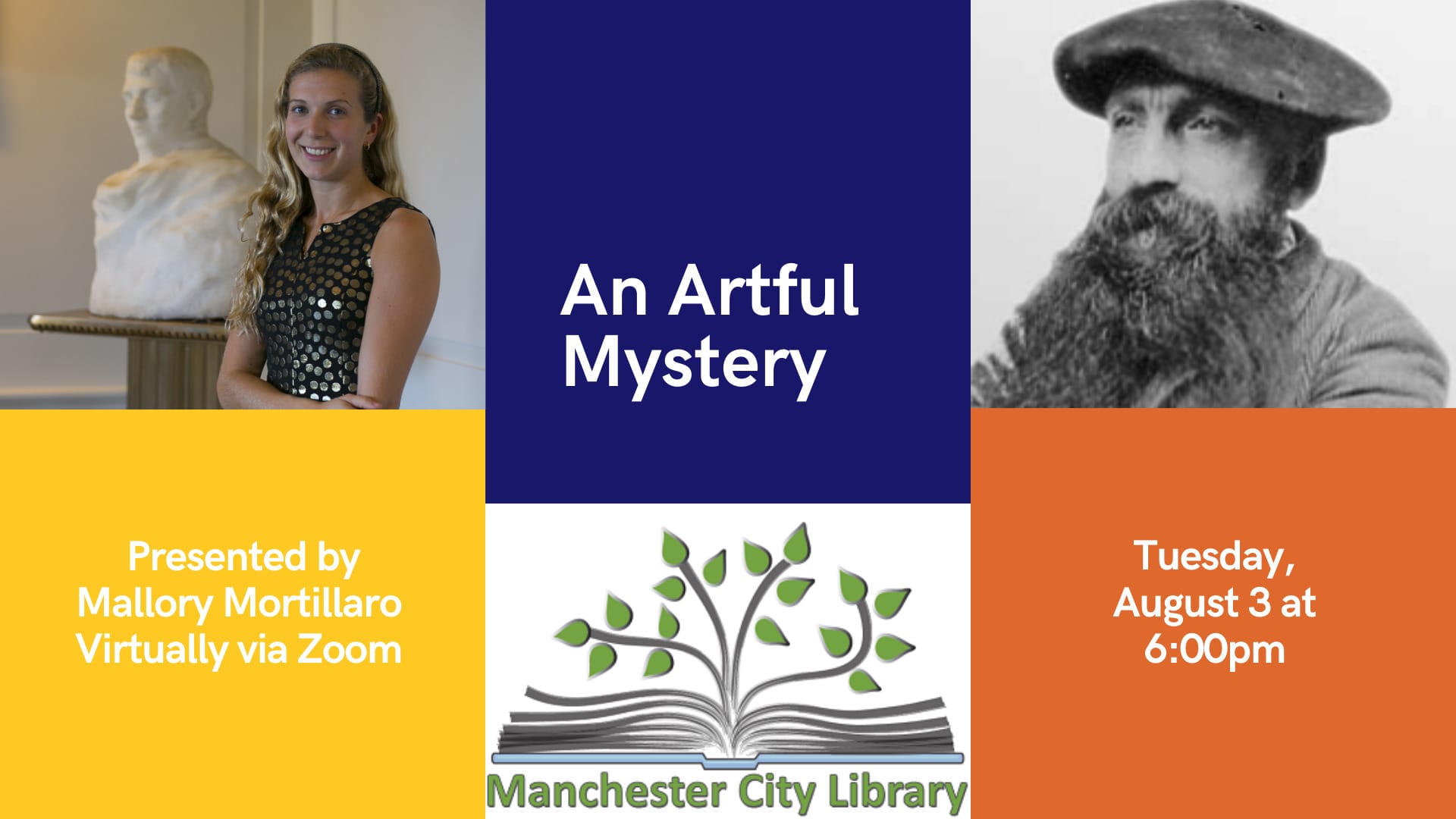 Aug. 3: An Artful Mystery – how a lost Rodin was found in a small New Jersey town