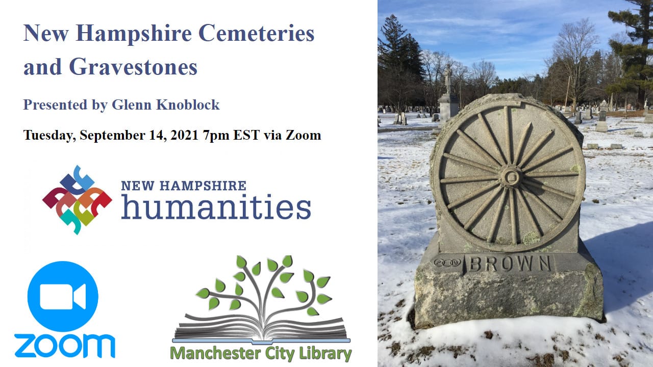 Sept. 14: Explore the lost and forgotten stories told by ‘New Hampshire Cemeteries and Gravestones’