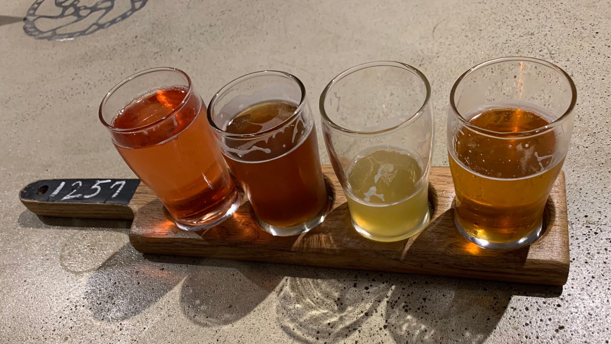 Flight on bar with brake