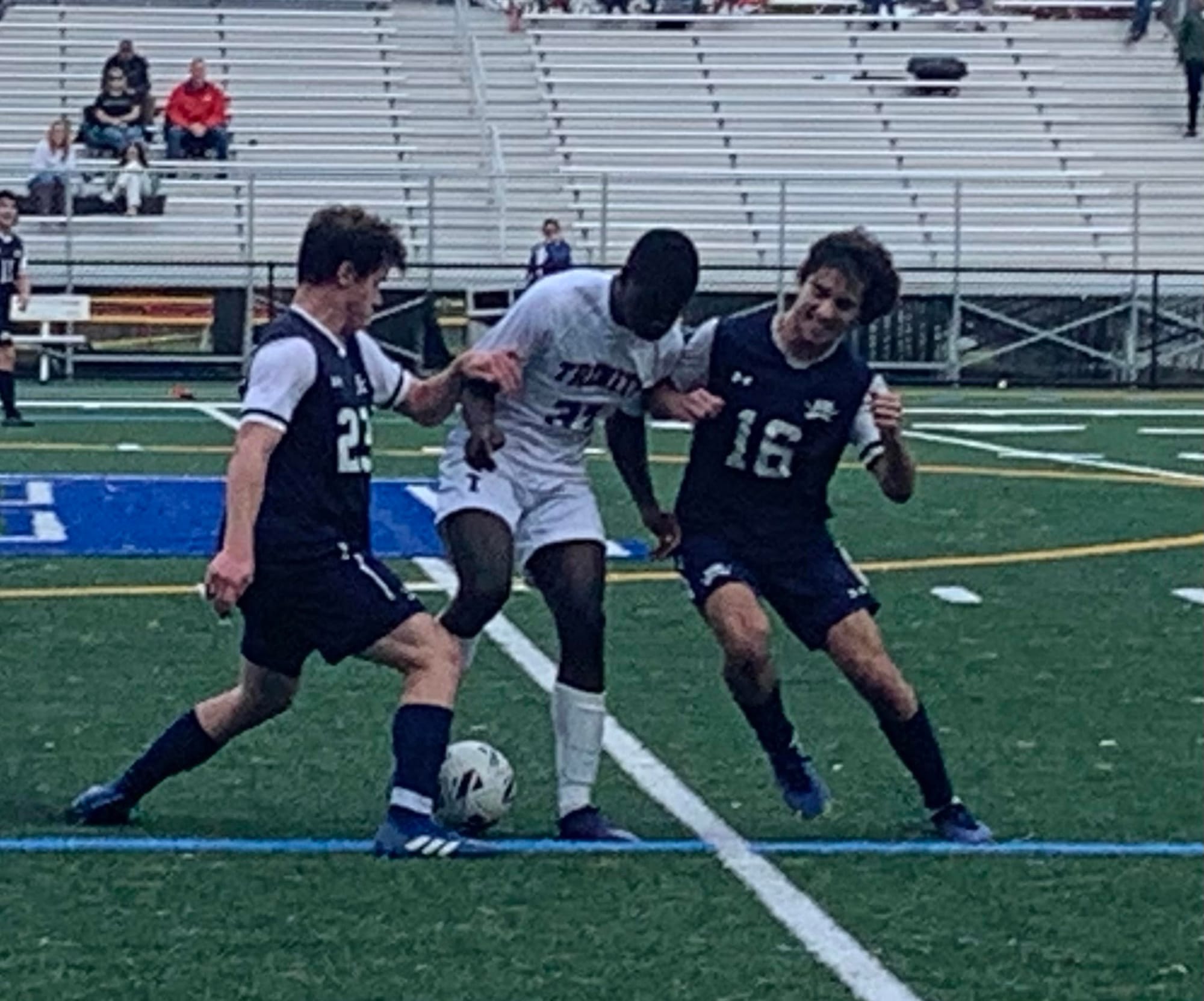 D-III Boys: Hollis-Brookline holds off Trinity upset bid, 1-0