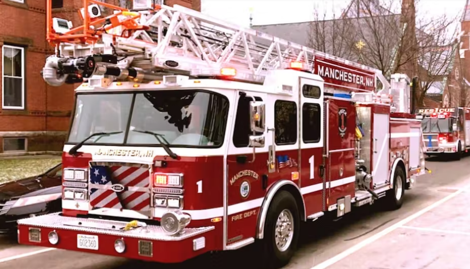 Tractor-trailers catch fire outside True Value Distribution Center, causes diesel fuel spill