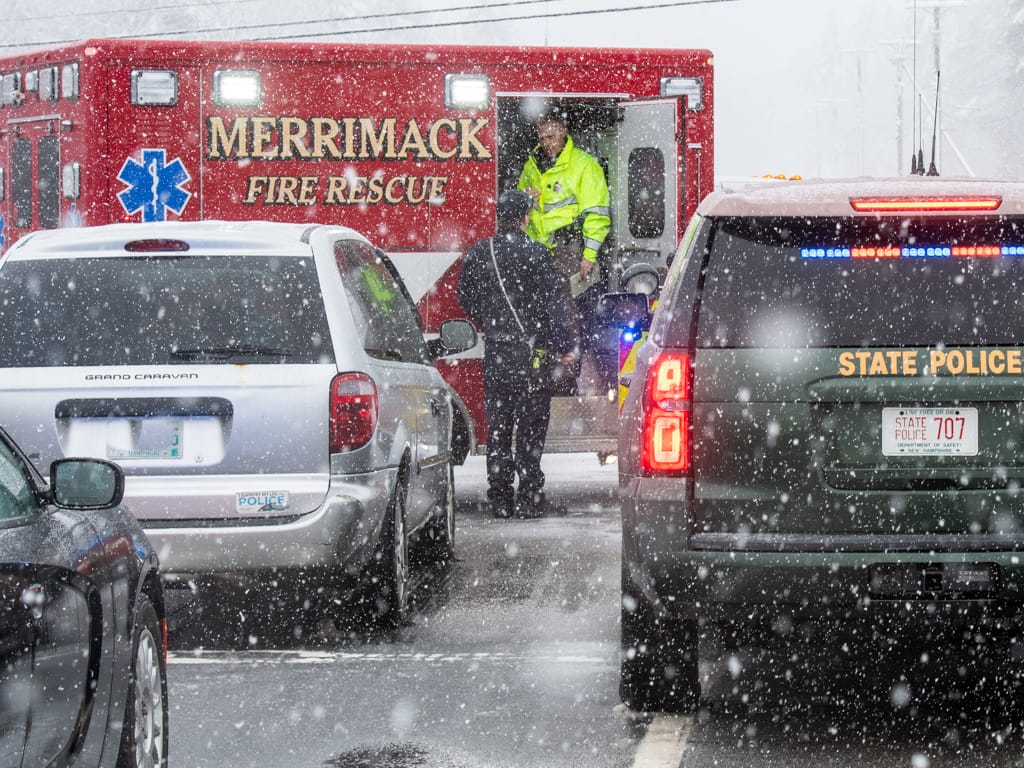 State police intercept wrong-way driver having medical emergency on I-293