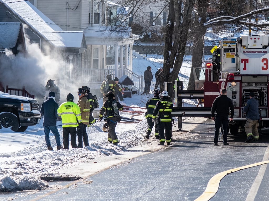 fire 855 Beech Street Fire, Manchester, NH